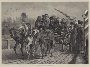 Expulsion of Jews from Eastern Roumelia by Johann Nepomuk Schonberg